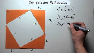 Der Satz des Pythagoras  Beweis 1 [upl. by Nolahp]