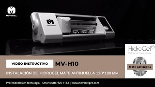 ¿Cómo instalar Hidrogel Mate antihuella MVH10 Movilcell 120180 mm [upl. by Ultan]