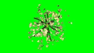 green screen effect  planet explosion [upl. by Etnoel]