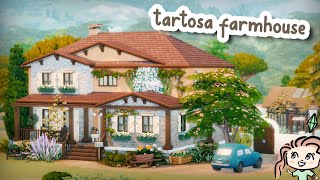 Tartosa Farmhouse 🐓  The Sims 4 Speed Build [upl. by Hadwyn]