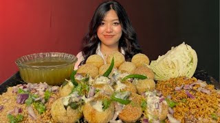 Dahi Puri recipe  Pani Puri  Spicy  Mimi Singju  kupsu [upl. by Nive]