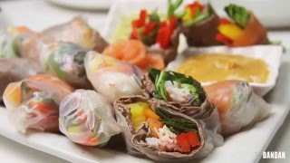 집에서 쉽게 만들어먹는 월남쌈  Spring roll at home eating made easy  自宅で簡単に作って食べる生春巻き [upl. by Goodwin835]