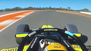 F2 Gabriel Bortoleto Onboard Lap Around Mandalika Indonesian GP  Assetto Corsa [upl. by Ines]