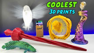 Coolest 3D Prints [upl. by Nnylirak]