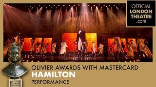 Hamilton performance at the Olivier Awards 2018 with Mastercard [upl. by Roxanne]