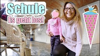 So aufgeregt 🙈 Claras Schulanmeldung  Schulreife Test  Passfoto machen  Mama Vlog  Mamiseelen [upl. by Chladek776]