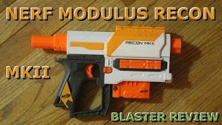 REVIEW Nerf Modulus Recon Mk II Unboxing Review and Firing Test [upl. by Nave980]