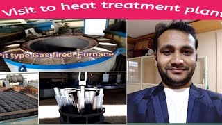 Heat treatment Plant visit  Gas fired pit furnace  heat treatment  carburising [upl. by Mady]