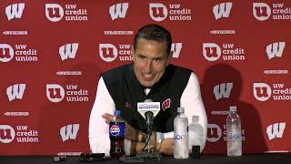 Luke Fickell PostGame Media Conference  Wisconsin Football vs Western Michigan  Aug 30 2024 [upl. by Romola]