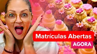 Matrículas Abertas  Doces Finos Que Vendem [upl. by Naimerej]