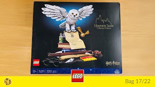 🎧 LEGO 76391 Harry Potter Hogwarts Icons bag 1722 no talking [upl. by Shelden]