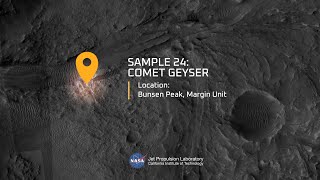 Meet the Mars Samples Comet Geyser Sample 24 [upl. by Ahsirtak20]