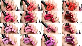 Nykaa Floral Carnival Nail Enamel Collection  corallista [upl. by Jerome991]