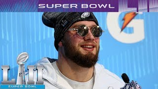 Eagles Best Moments From Super Bowl LII Media Night  NFL [upl. by Anitahs]