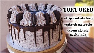 Jak zrobić tort Oreo Wednesday z opłatkiem🍫🍰 wykonanie krok po kroku  oreocake chocolate [upl. by Rihaz]