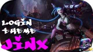 Jinx  Login Theme with Lyrics 41 [upl. by Namhar]