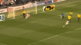 Zlatan Ibrahimovic Super Goal in the History of Football  Ajax vs NAC Breda Best goal Ever [upl. by Aicelf25]