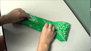 How To Make a Bandanna Bow [upl. by Silletram]