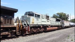 1 hour of railfanning on the Harrisburg lineTrenton SubdivisionWest TrentonLansdale line 73122 [upl. by Ailaht]