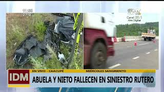 Tragedia en Caacupé abuela y nieto pierden la vida en accidente [upl. by Rubio]