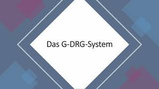 Das DRG System [upl. by Anahsahs]