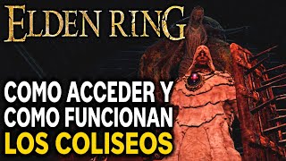 ELDEN RING  Como Funcionan los Coliseos  DLC Elden Ring [upl. by Koal]