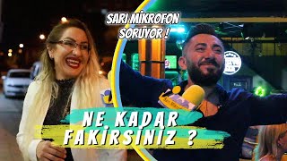 NE KADAR FAKİRSİNİZ   Sarı Mikrofon [upl. by Ahnavas]