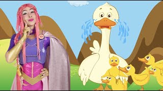 Luli Pampín  CINCO PATITOS Cartoon [upl. by Ahsikam257]