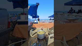 Maronites cook potatoes on the beach of Kormakitis maronite cyprus northcyprus beachvibes [upl. by Baron]