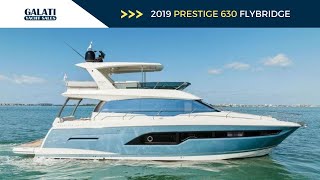 2019 Prestige 630 Flybridge Yacht For Sale quotPeacequot [upl. by Sanjiv]