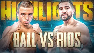 Nick Ball vs Ronny Rios HIGHLIGHTS amp KNOCKOUTS  TOP FIGHTS  BOXING KO HD [upl. by Akkina]