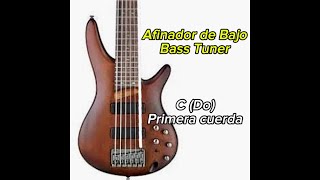 Afinador de bajo 6 cuerdas  Bass Tuner 6 string [upl. by Shadow]