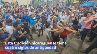 La curiosa tradición nicaragüense para celebrar San Juan  AFP [upl. by Nyleve]