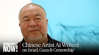 quotMany of My Shows Have Been Canceledquot Chinese Artist Ai Weiwei on Israel Gaza amp Censorship [upl. by Draillih]