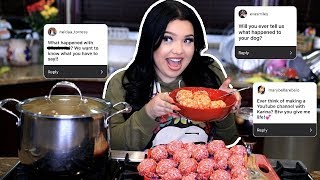 Albondigas Mukbang QampA [upl. by Chemosh]