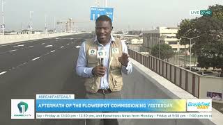 A Day After Flower Pot Interchange Opening Fred Duhoe Reports LIVE Updates Sights and Sounds🤯 [upl. by Hoeve]