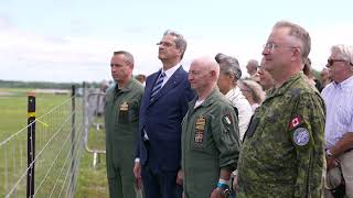 Le Frecce Tricolori a Trenton Ontario Canada 300624 il video dellAeronautica Militare [upl. by Chute]