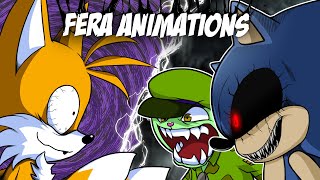 Sonicexe Vs Tails  Friday Night Funkin Animation [upl. by Carlos977]