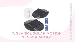 Top 10 Best Motion Sensor Alarm Reviews [upl. by Yecats]