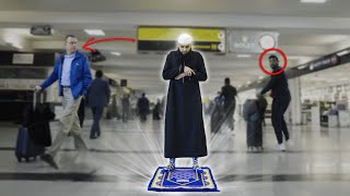 Muslim Praying in Airport Social Experiment [upl. by Yeldahc218]