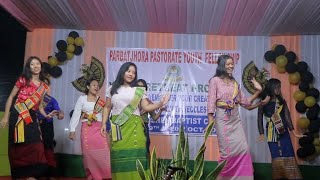 Awlsi Tasai  Debitola Girls  Rabha Song Dance [upl. by Hospers]