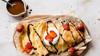 Try This Amazing New Crepe Recipe  Soft Milk Crepe Recipe  Easy amp Quick Breakfast Recipe [upl. by Atener]