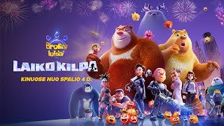 Linksmas animacinis filmas visai šeimai BROLIAI LOKIAI LAIKO KILPA  TIK KINUOSE nuo spalio 4 d [upl. by Anilecram]