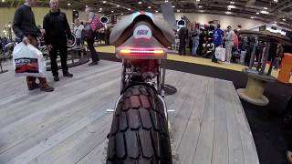 CCM Spitfire Cafe Racer limited ed 1250 MCN Motorcycle show 2018 [upl. by Foushee793]