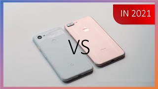 iPhone 7 plus vs Pixel 3  Speed Comparison in 2021  SHOCKING Results [upl. by Vernita762]