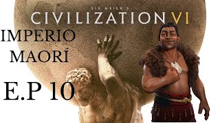 Sid Meier’s Civilization VI imperio maorí E P10 [upl. by Anawaj927]