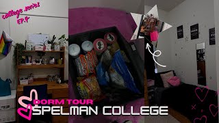 FRESHMAN COLLEGE DORM TOUR  SPELMAN COLLEGE  MOREHOUSE JAMES HALL [upl. by Neehsuan]