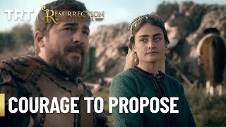 Ertugrul proposes to Halime  Resurrection Ertugrul Season 1 English Subtitles [upl. by Adlih392]