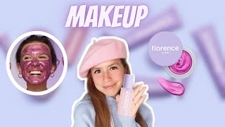 MAKEUP TIKTOK  Mes produits florence by Millie Boby Brown  Kiara Paris [upl. by Innos740]