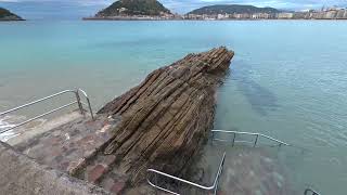 Spain 2024 DonostiaSan Sebastian Beautiful Beaches and Ocean [upl. by Xineohp275]